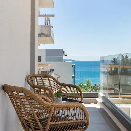 Apartment Elysian Zen Luxury - Two Bedroom With Terrace And Sea View Split